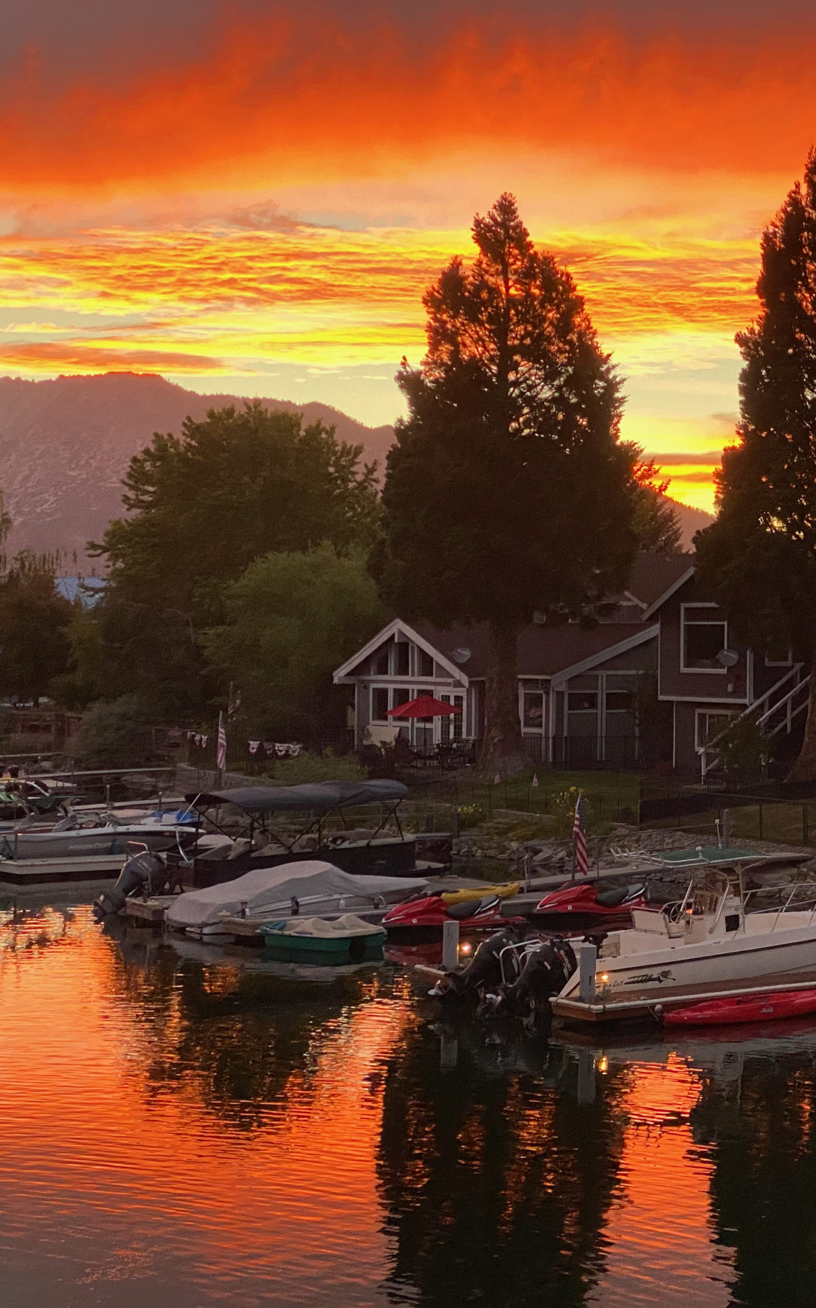 Tahoe Keys Sunset